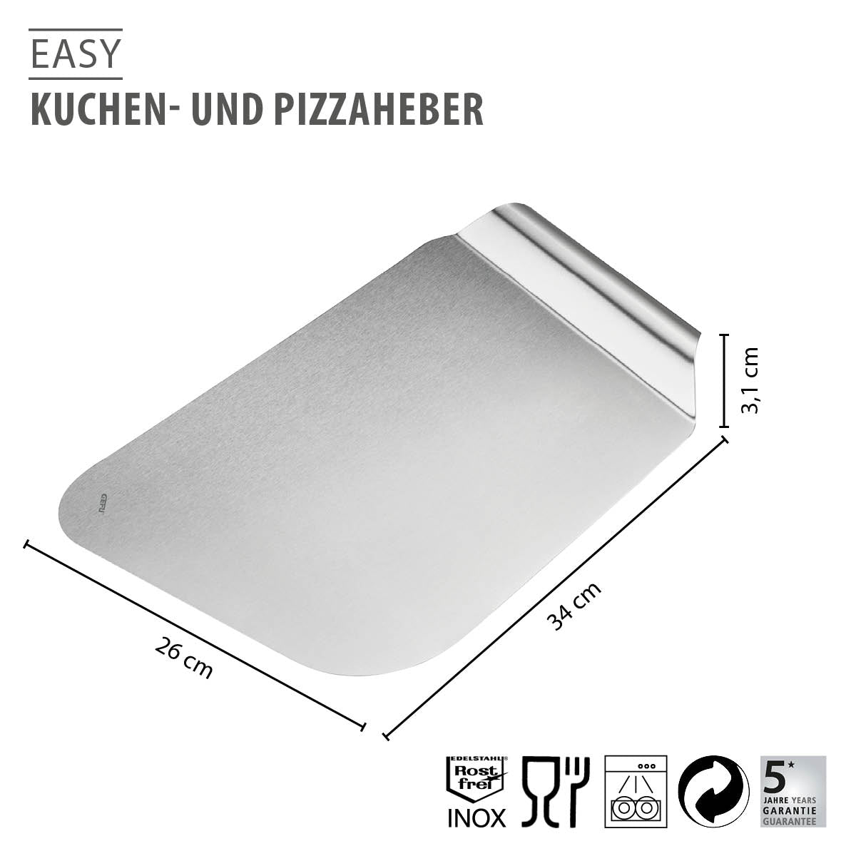 Kuchen- und Pizzaheber EASY