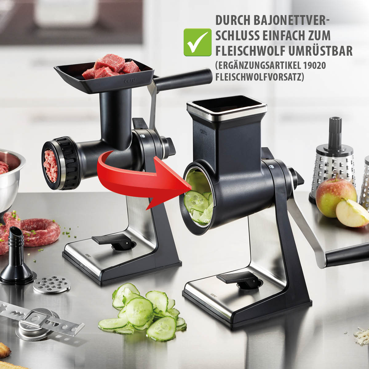 Trommelreibe TRANSFORMA®