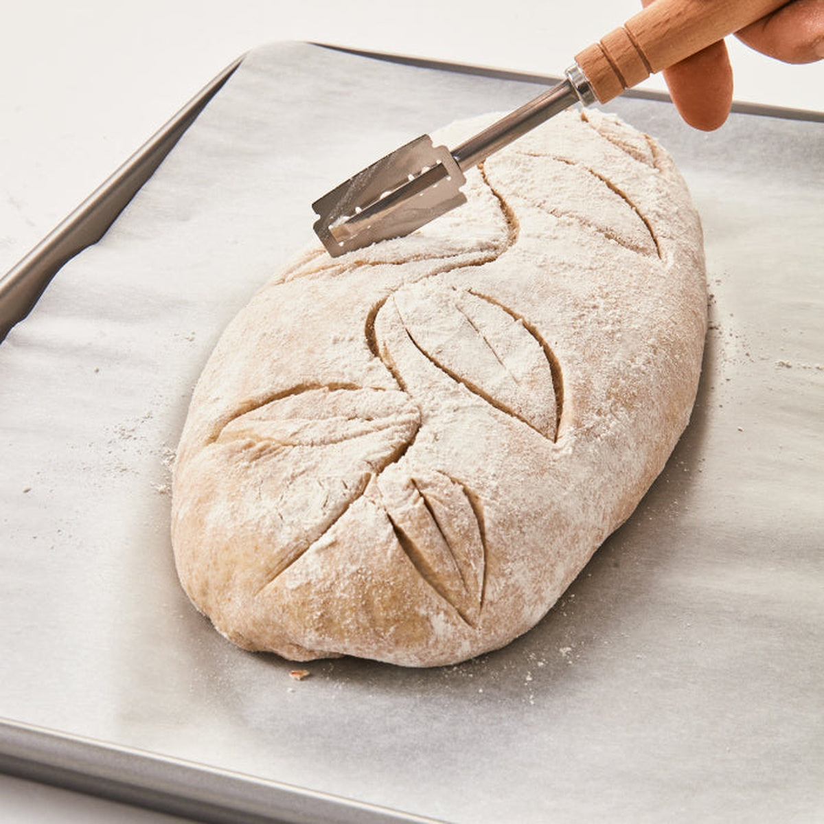 Birkmann Bäckermesser 210608 – anwendung, offizielles Herstellerfoto.