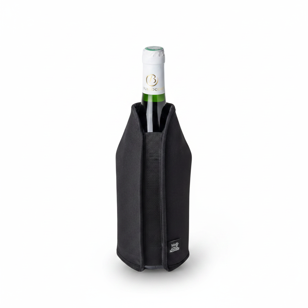 Frizz Elastischer Wein- und Sektkühler / Kühlmanschette, 23 cm