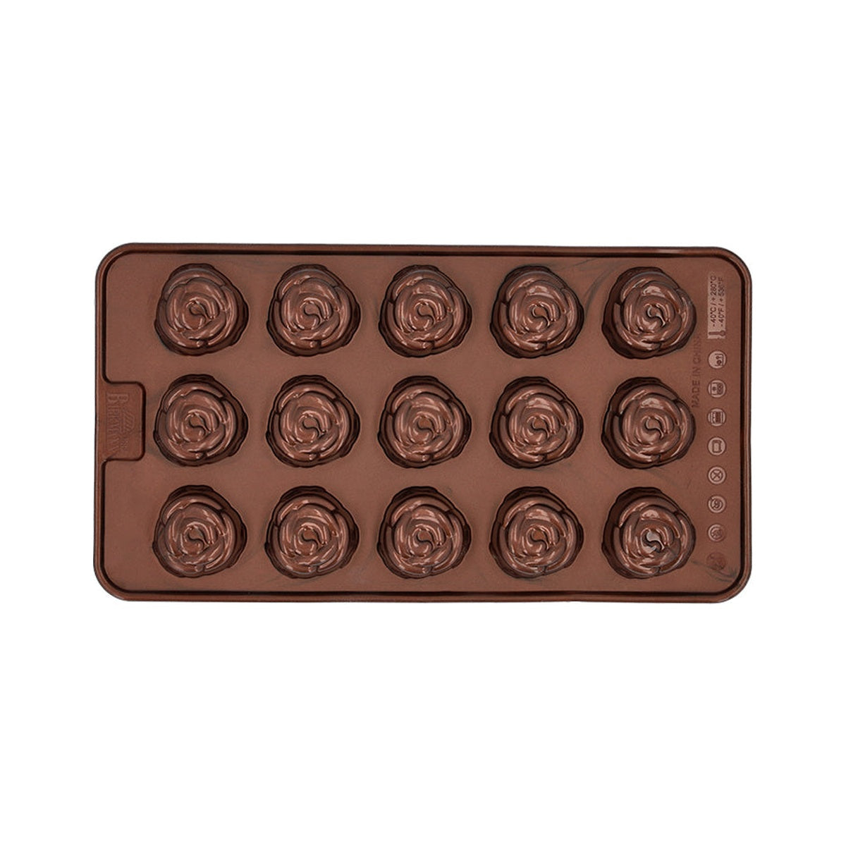 Birkmann 252738 – Rose 2 Stück 2.7 x 21 x 11.5 cm – Originalprodukt auf Weiß