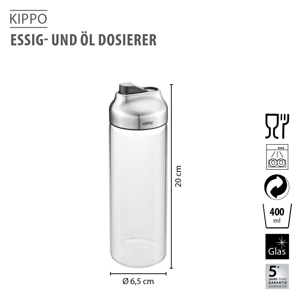 Essig-Öl Dosierer KIPPO