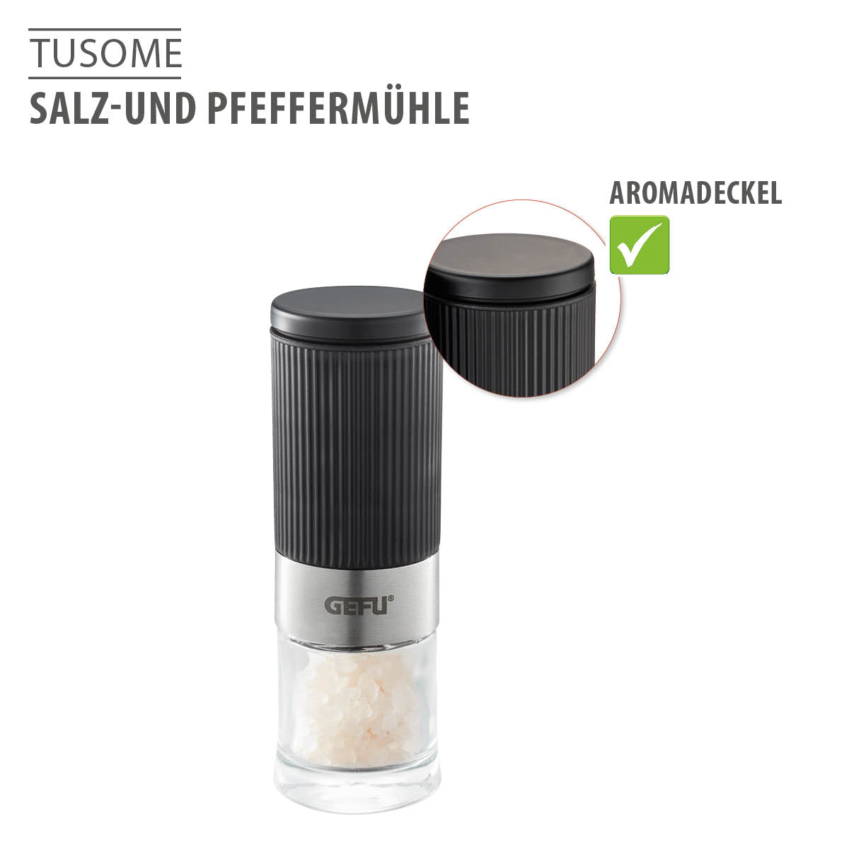 Salz- oder Pfeffermühle TUSOME