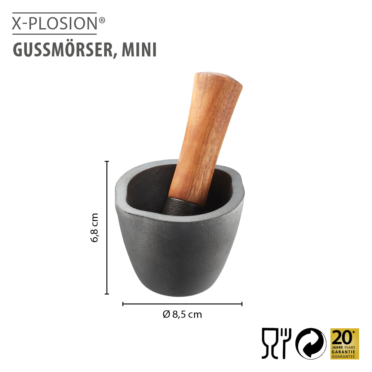 Gussmörser X-PLOSION®, mini