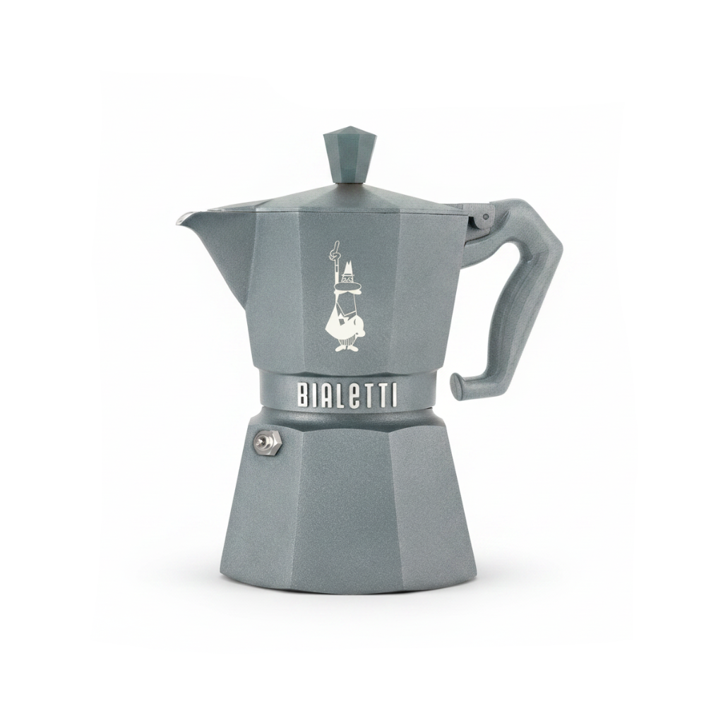 Moka Express Induktion grau