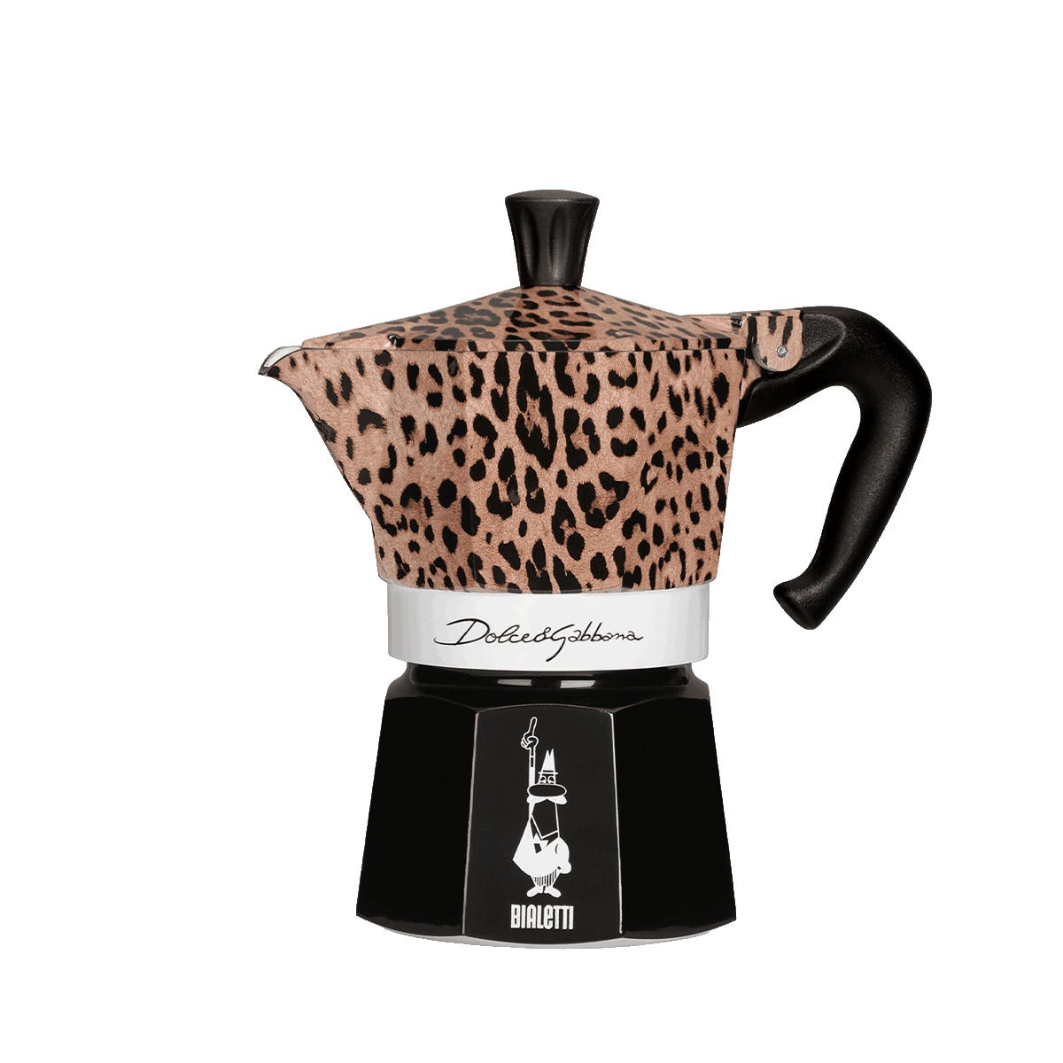 Bialetti Dolce&Gabbana Leopardo Moka Express 3 Tassen