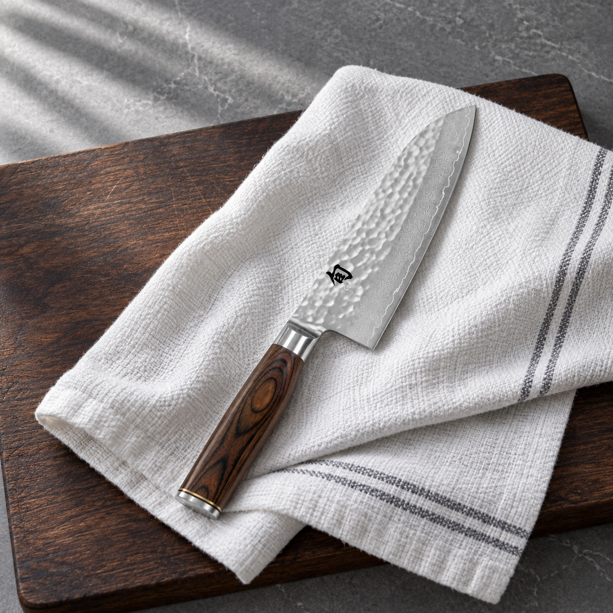Santoku 18cm – Pflege und Alltag