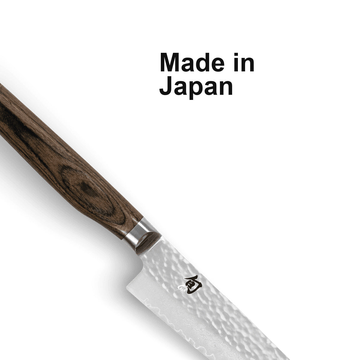 KAI Allzweckmesser Shun Premier 16,5 cm – Made in Japan; Detail aus dem offiziellen Originalfoto.
