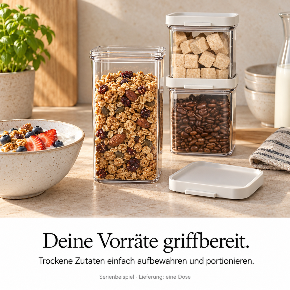 Omnia Vorratsdose – Anwendung, Qualität und Ergebnis