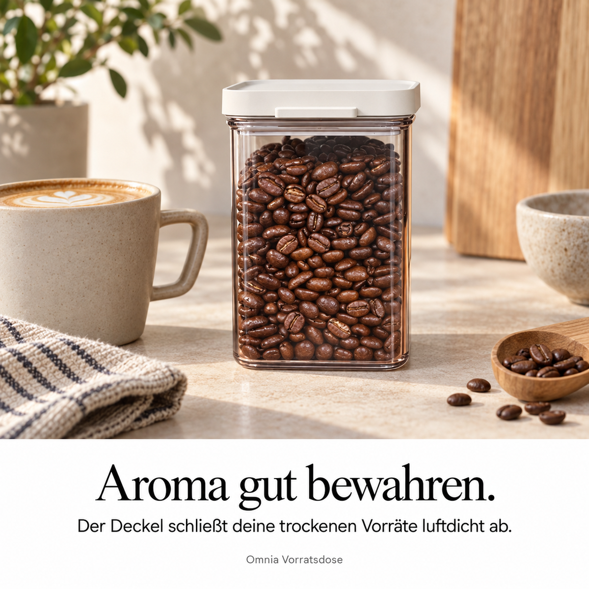Omnia Vorratsdose – Anwendung, Qualität und Ergebnis