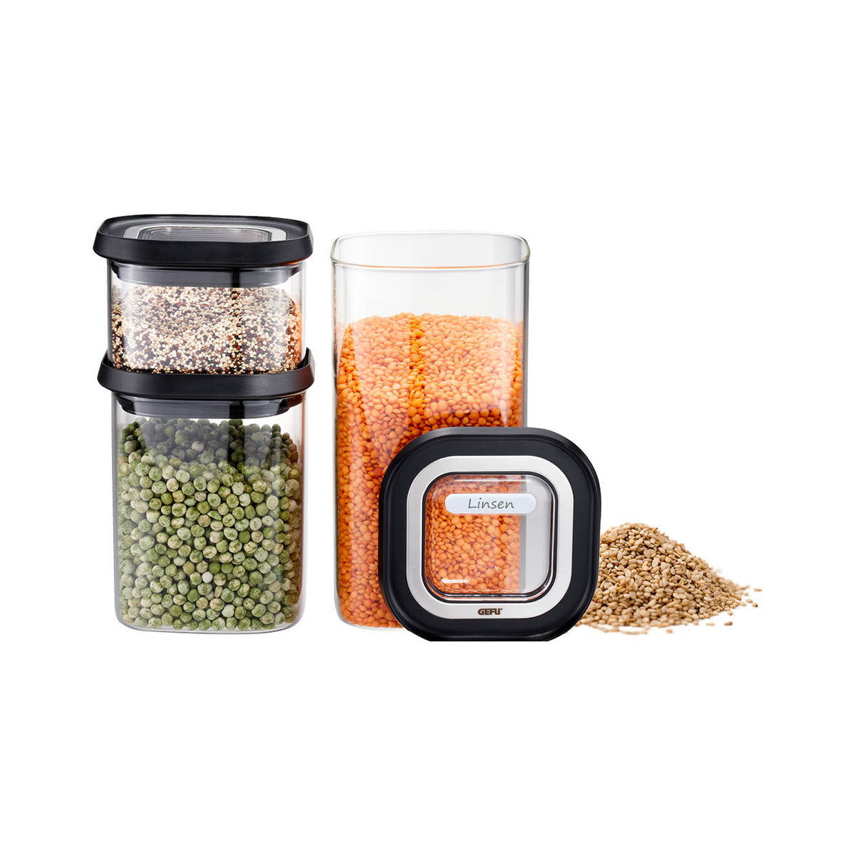 Vorratsdosen-Set PANTRY, 3-teilig
