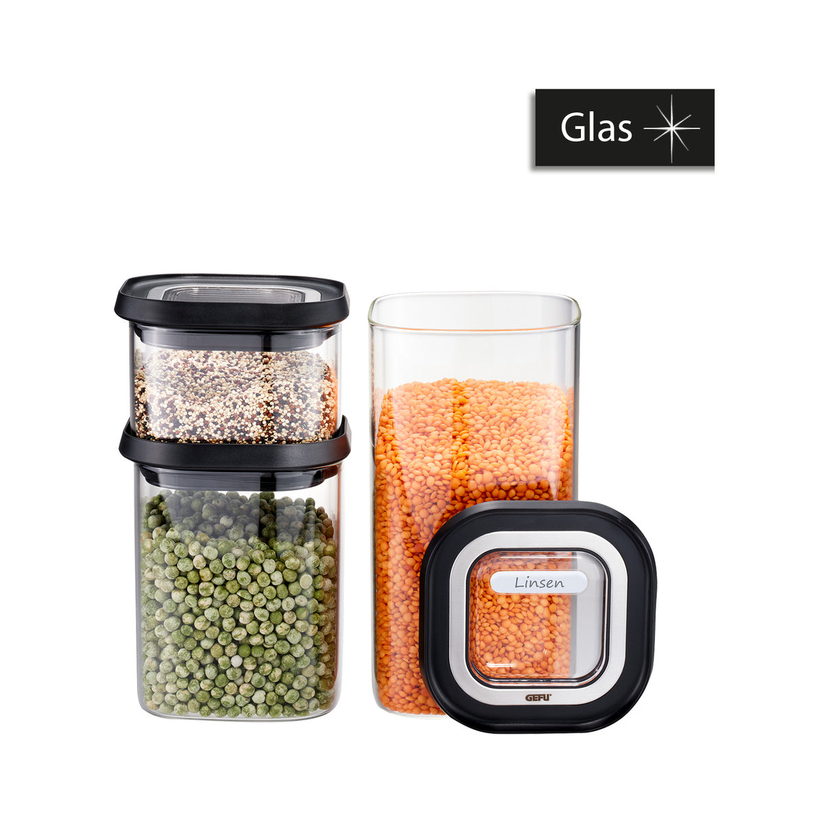 Vorratsdosen-Set PANTRY, 3-teilig
