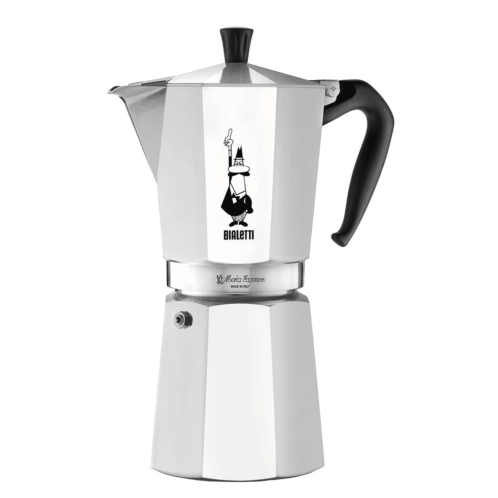 Original – Moka Express – 12 Tassen – Artikel 1166