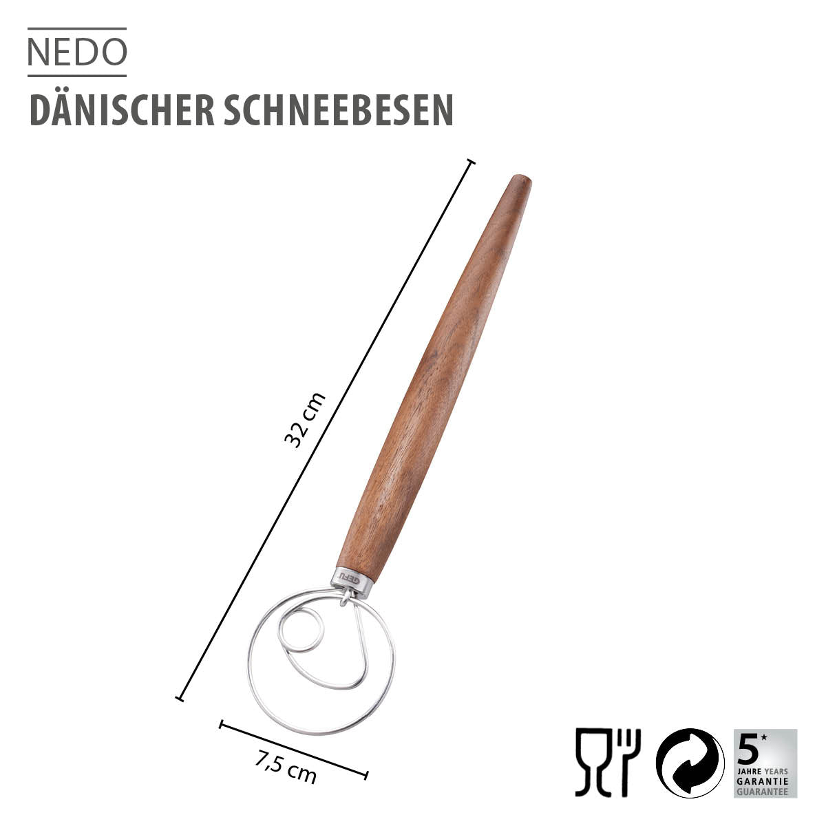 Dänischer Schneebesen NEDO
