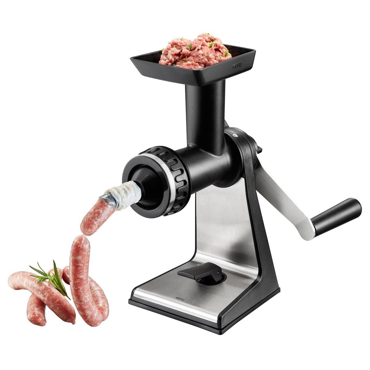 Hackfleisch nach eigener Zusammenstellung.