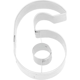 Ausstechform Zahl | 6 cm