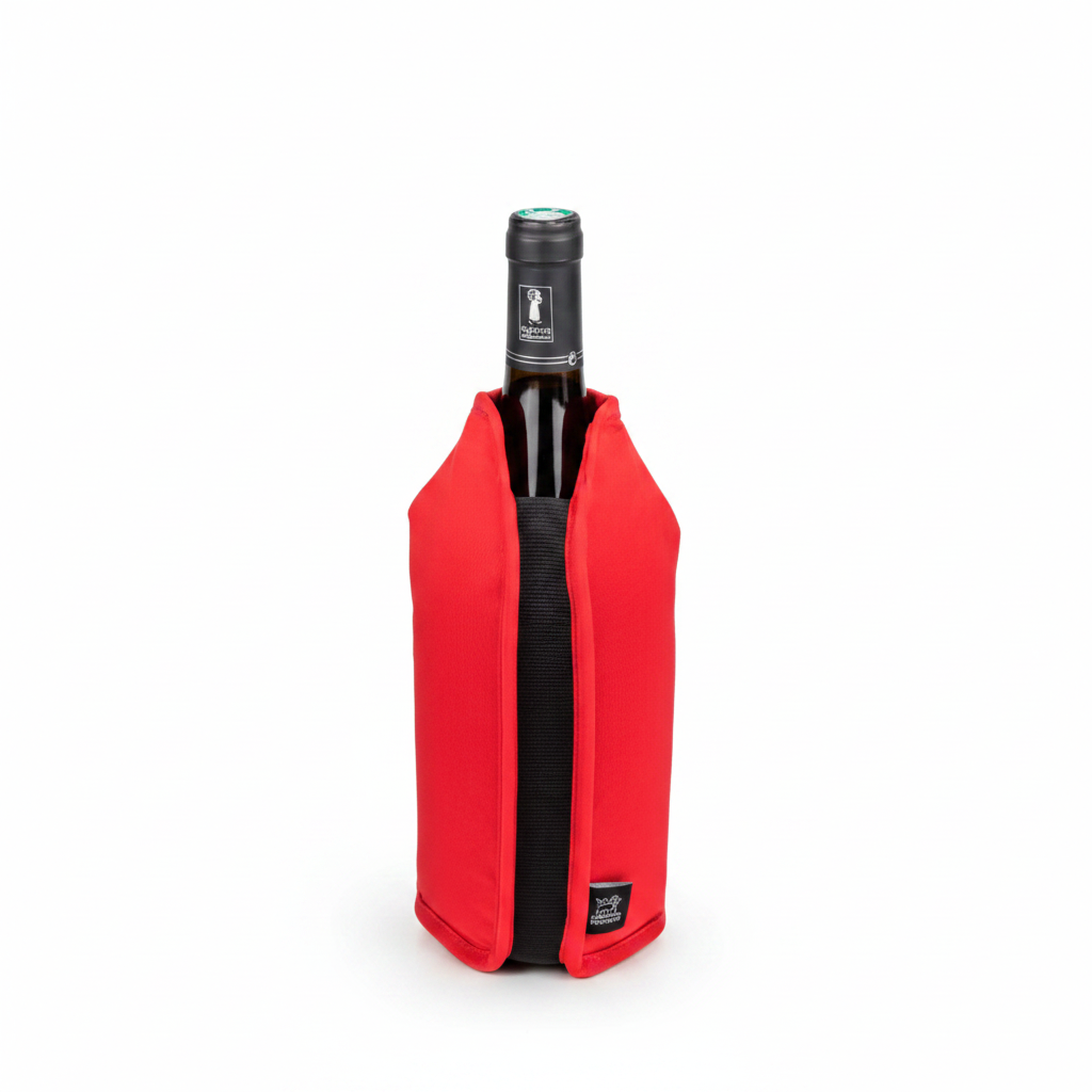 Frizz Elastischer Wein- und Sektkühler / Kühlmanschette, 23 cm