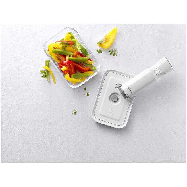 Vakuumbox aus Glas