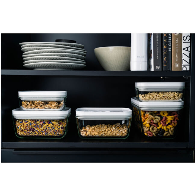 Vakuumbox aus Glas