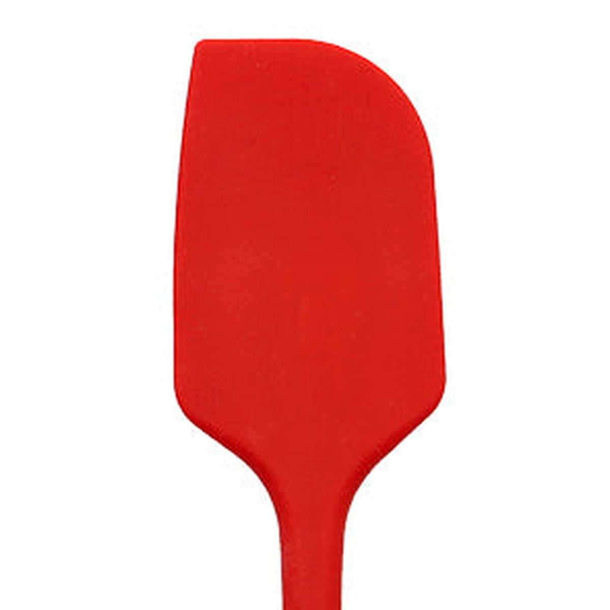 Birkmann Silikon-Teigschaber Cherry Red 28,5 cm – breiter asymmetrischer Kopf, Artikel 425293