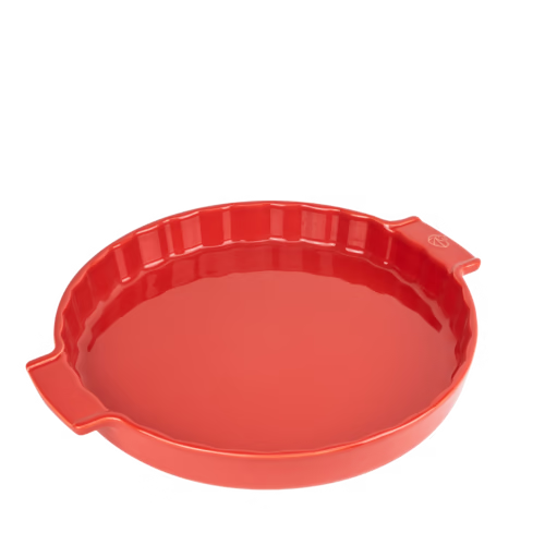 Appolia Tarteform aus Keramik, rot, 30 cm