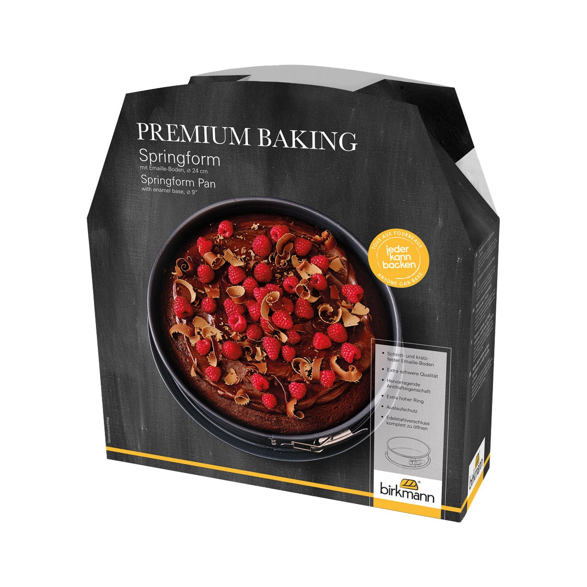 Birkmann 882249 – Ø 24 cm - 2500 ml – Originalverpackung der 24-cm-Ausführung