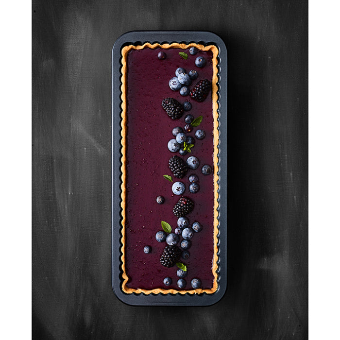 Premium Tarteform mit losem Emaille-Boden