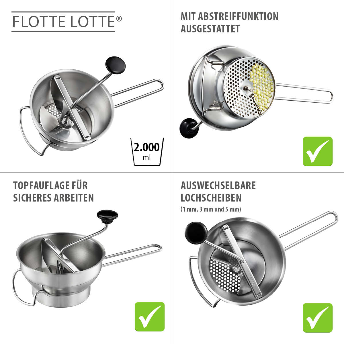 Passiergerät FLOTTE LOTTE®
