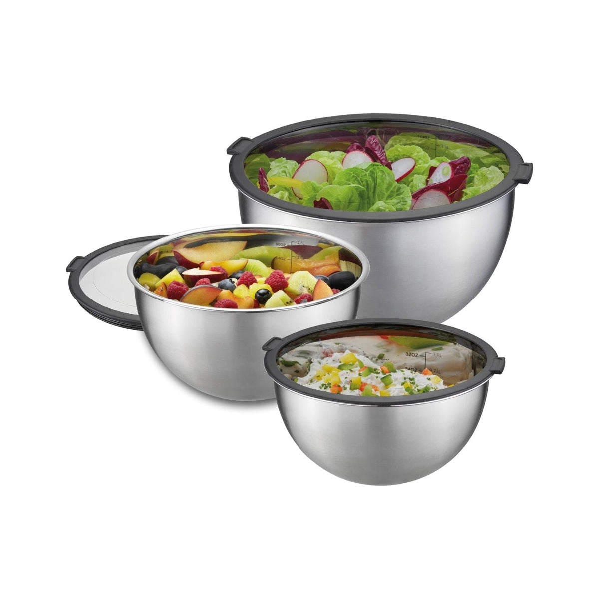 Schüssel-Set MONDI, 3-teilig