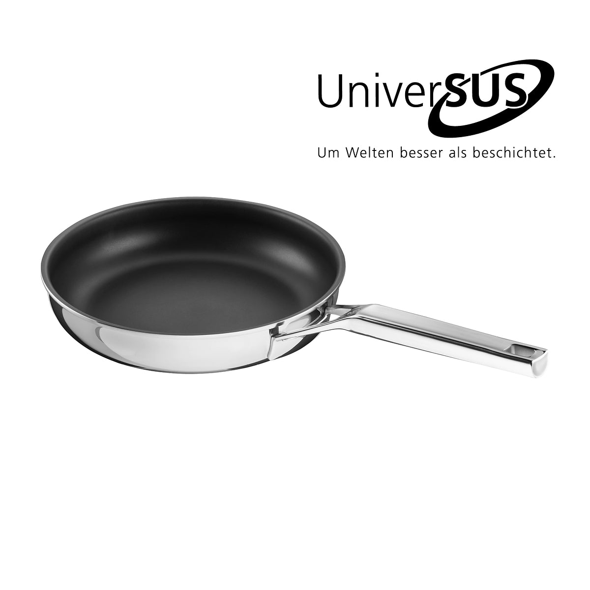 Bratpfanne Quasar mit UniverSUS-Oberflächenstruktur, 24 cm