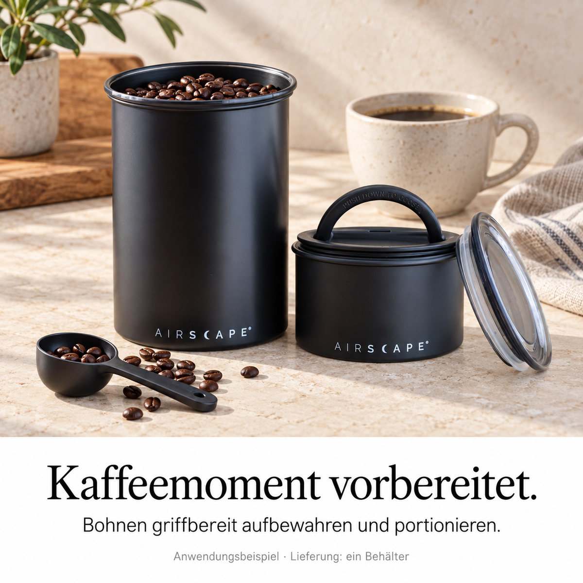 Airscape schwarz – Anwendung, Qualität und Ergebnis