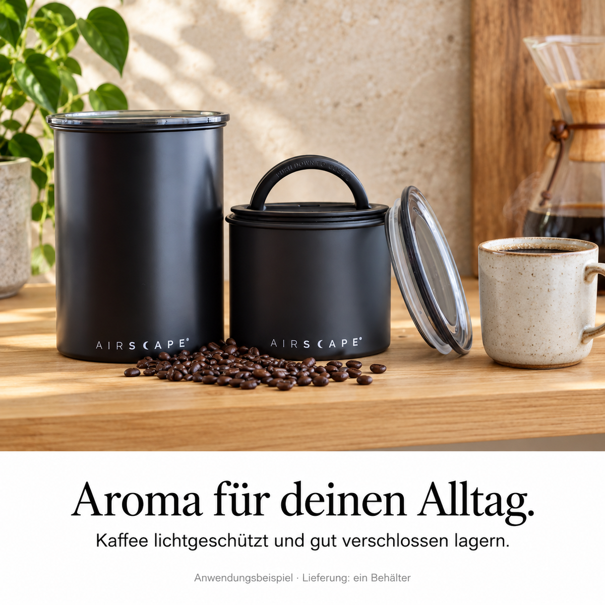 Airscape schwarz – Anwendung, Qualität und Ergebnis