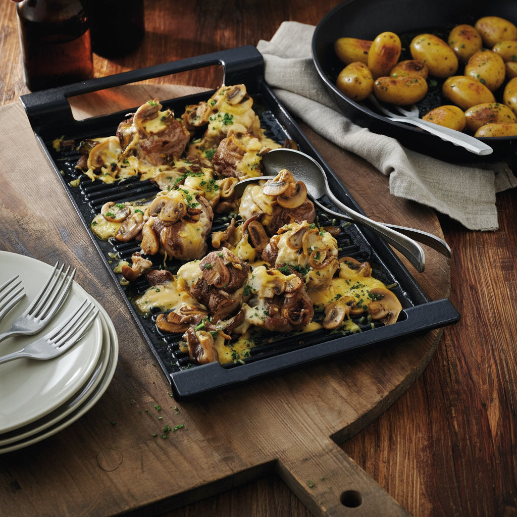 Grillplatte Rustika 44 x 24 cm