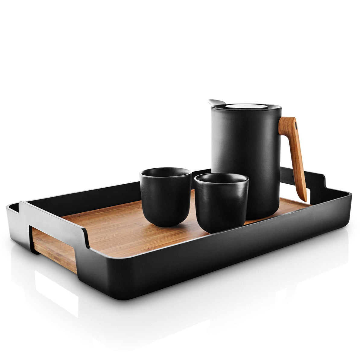 Nordic Kitchen Tablett rechteckig 50 × 34 cm – Black – Originalbild