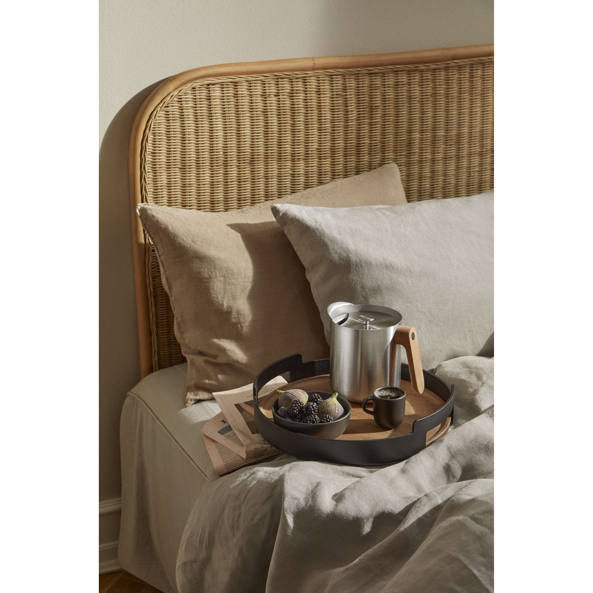 Nordic Kitchen Serviertablett rund Ø 35 cm – Anwendung – Originalbild