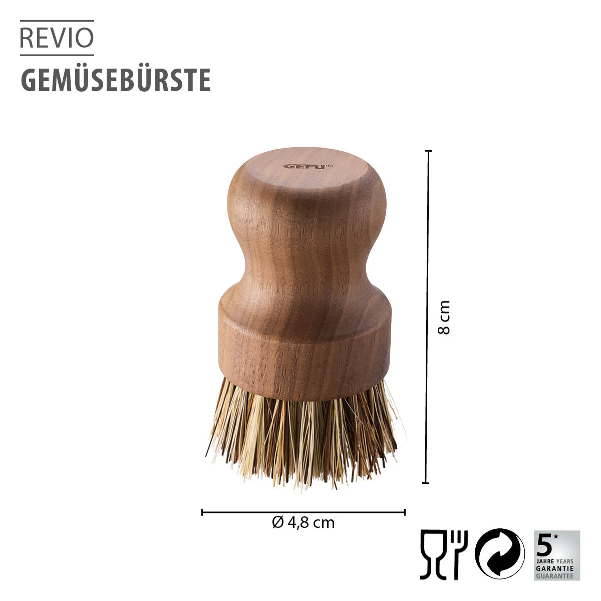 GEFU Gemüsebürste REVIO – Originalbild 2