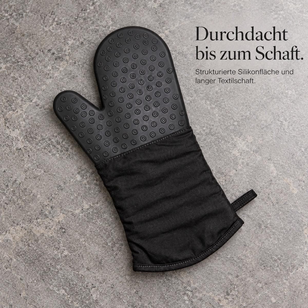 Lurch Backhandschuh 00070090 Schwarz – vorteil.