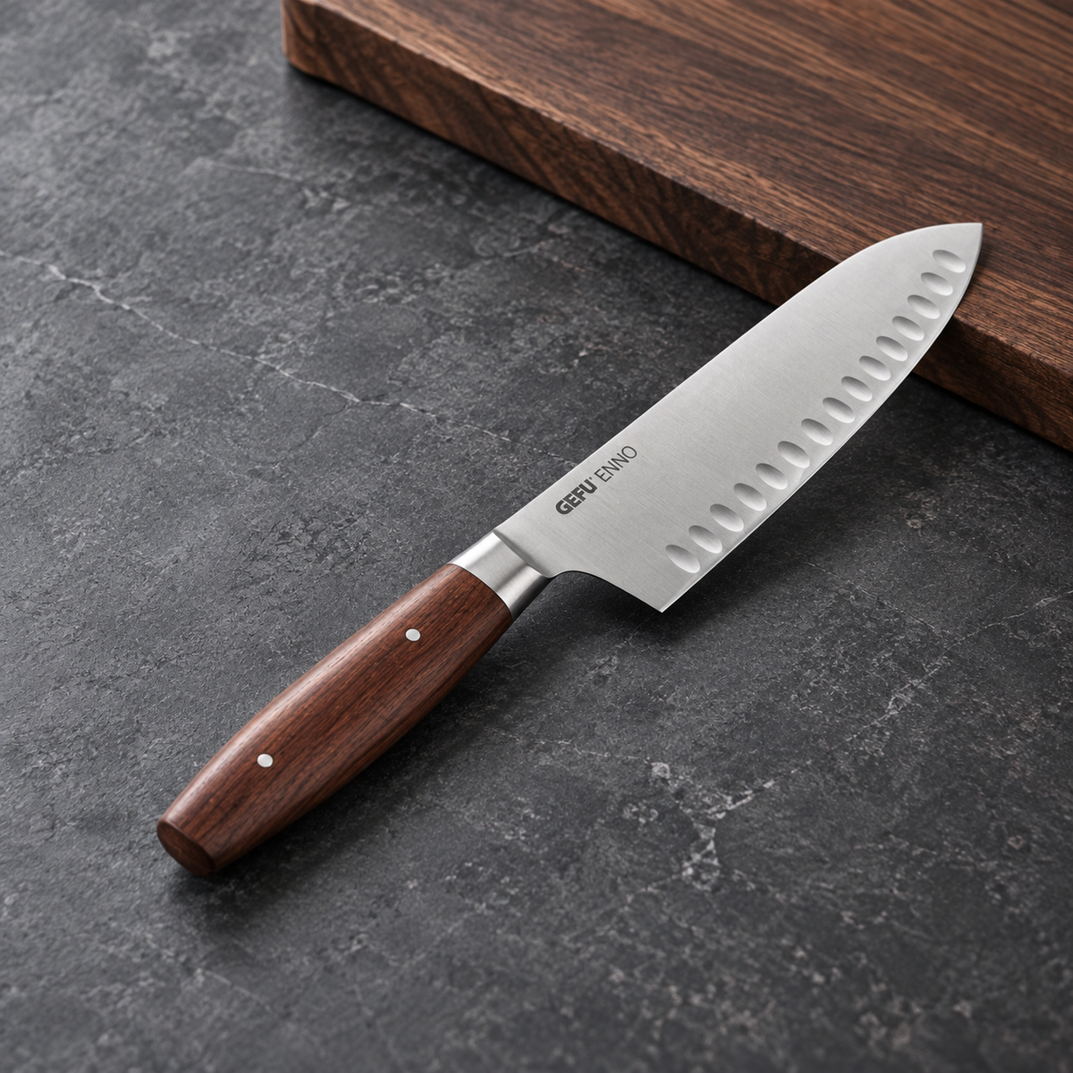 Santokumesser ENNO, 18 cm – Produkt im Küchenambiente