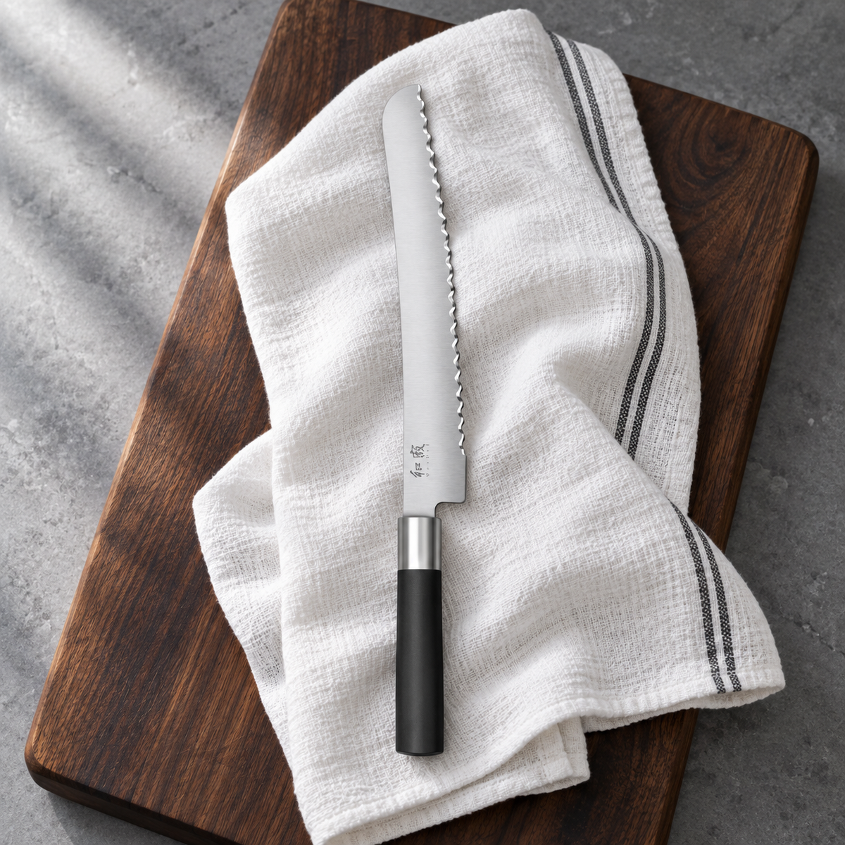Brotmesser 23cm – Pflege und Alltag