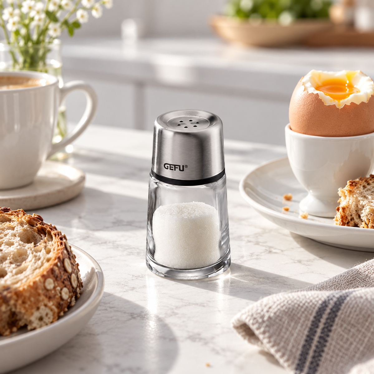 Die richtige Prise am Frühstückstisch
