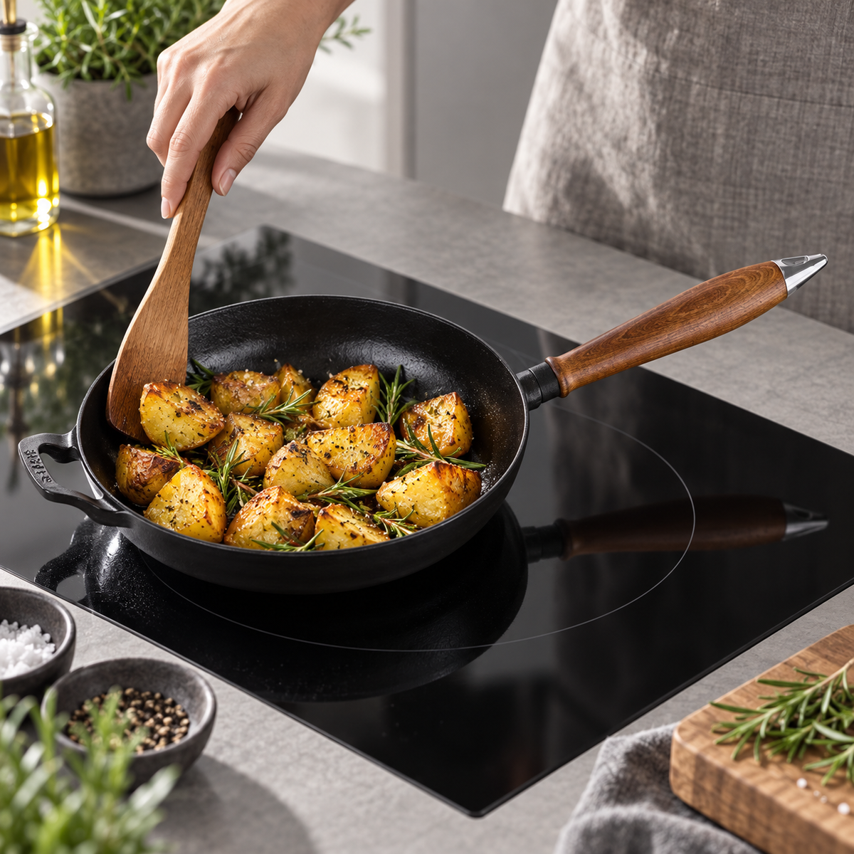 Für Bratkartoffeln und kräftige Röstaromen.