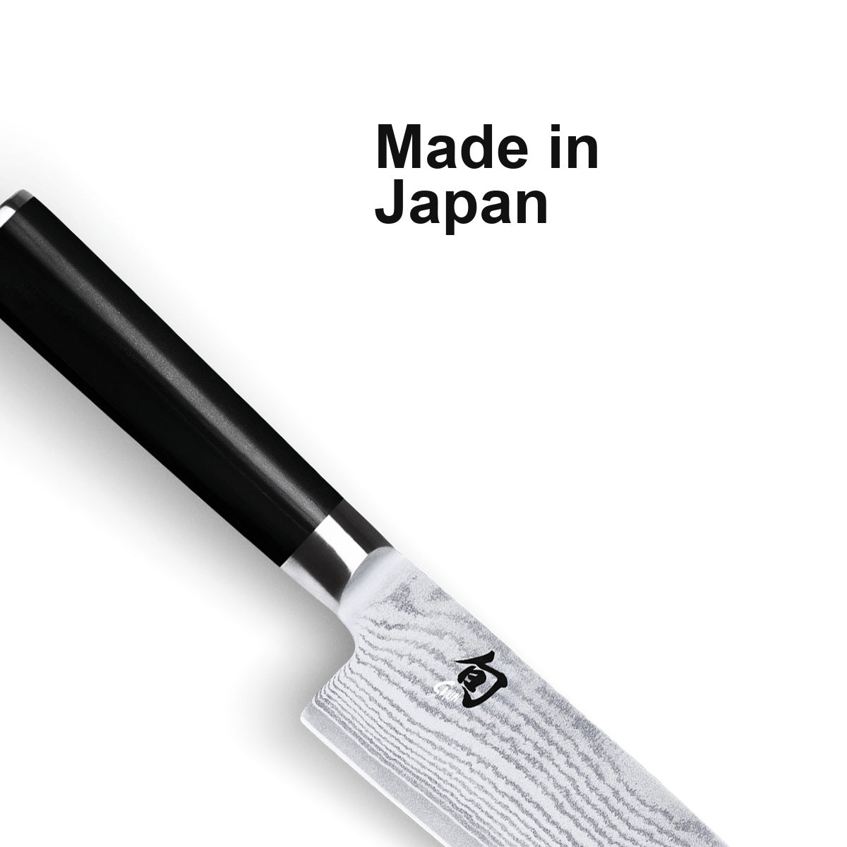 KAI Santoku Shun Classic – Made in Japan; Detail aus dem offiziellen Originalfoto.