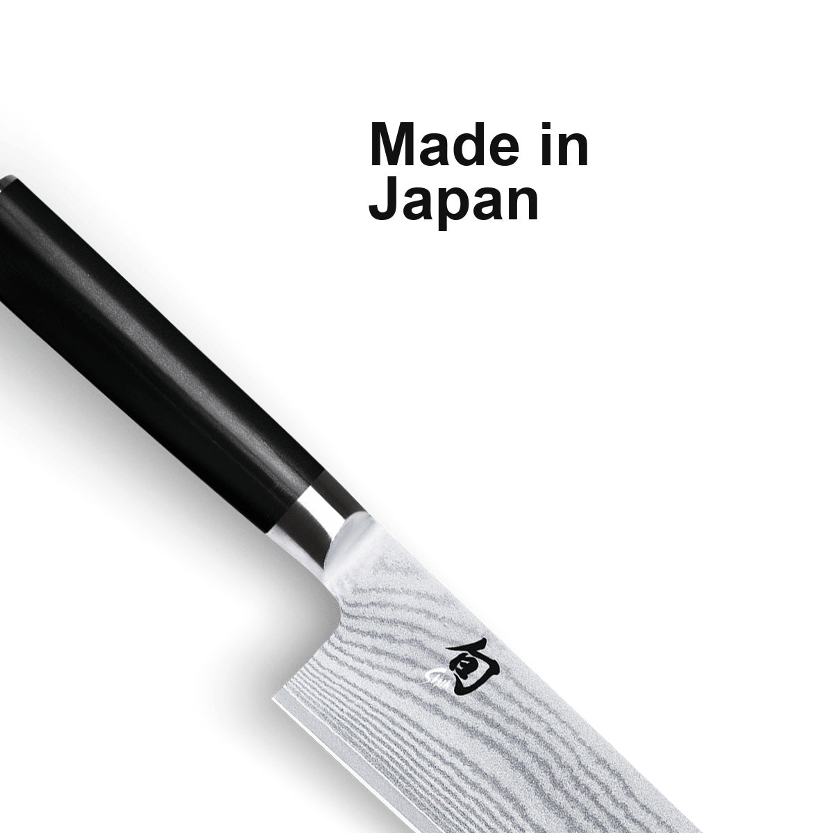 KAI Nakiri 16,5 cm – Made in Japan; Detail aus dem offiziellen Originalfoto.