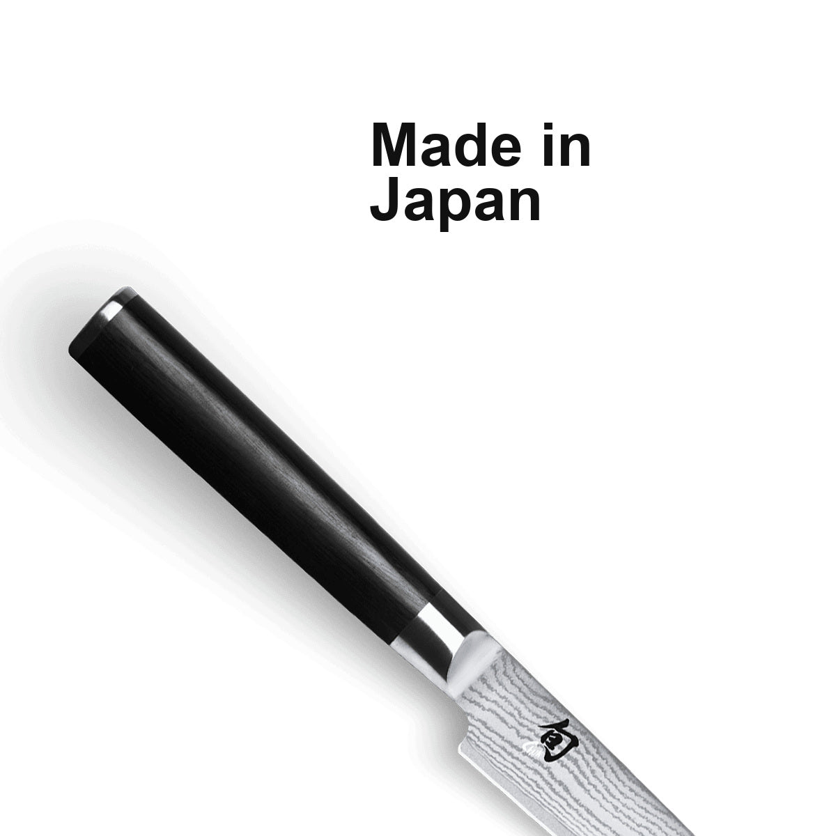 KAI Kiritsuke Shun Classic 9 cm – Made in Japan; Detail aus dem offiziellen Originalfoto.