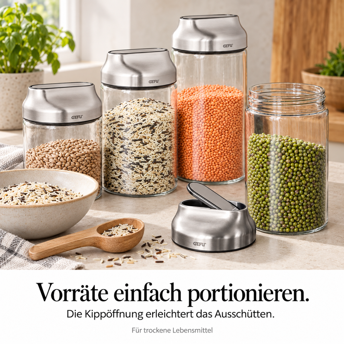 KIPPO Vorratsdose – Anwendung