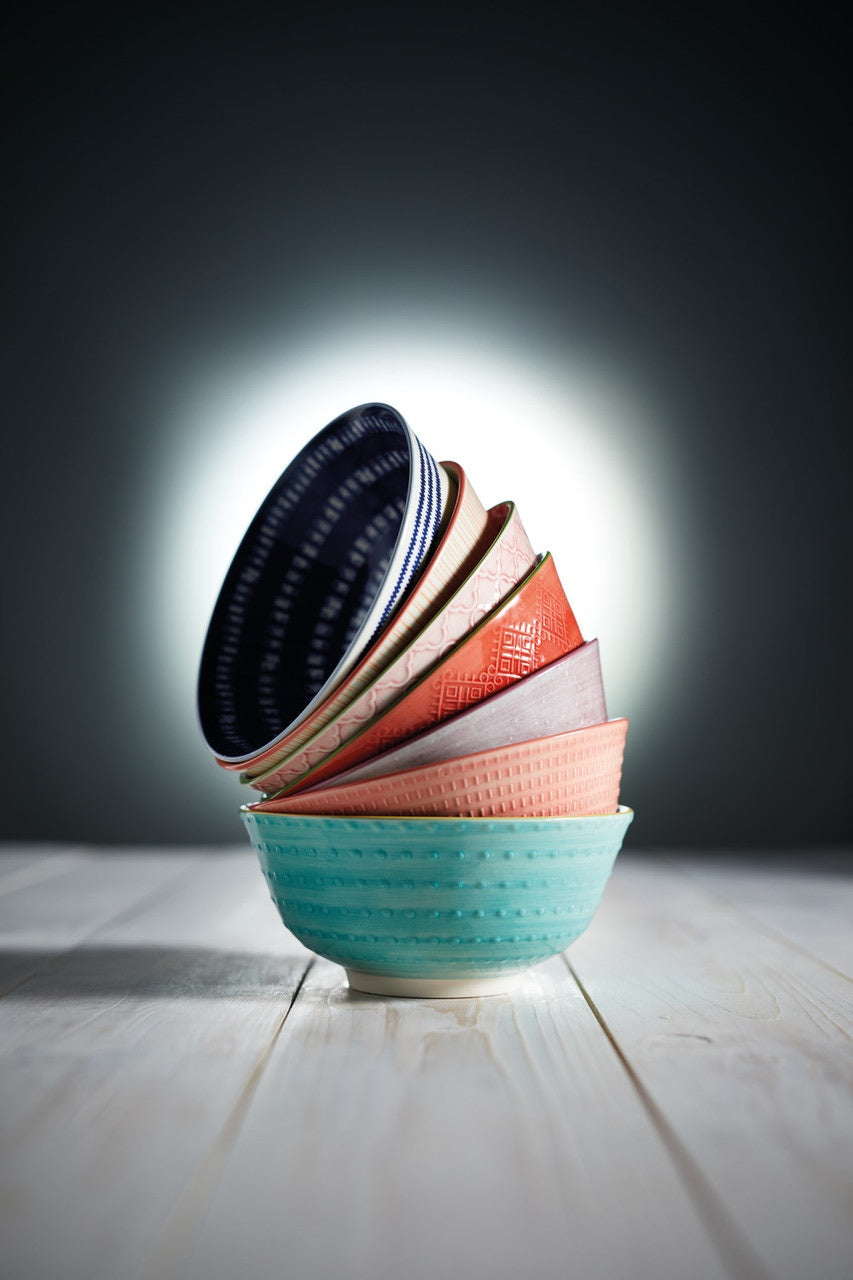 Bowl aus Steinzeug – gemustert – Hersteller-Originalbild. Anwendungs- und Serienmotive können Lebensmittel, Dekoration oder separat erhältliches Zubehör zeigen; maßgeblich ist der beschriebene Lieferumfang.