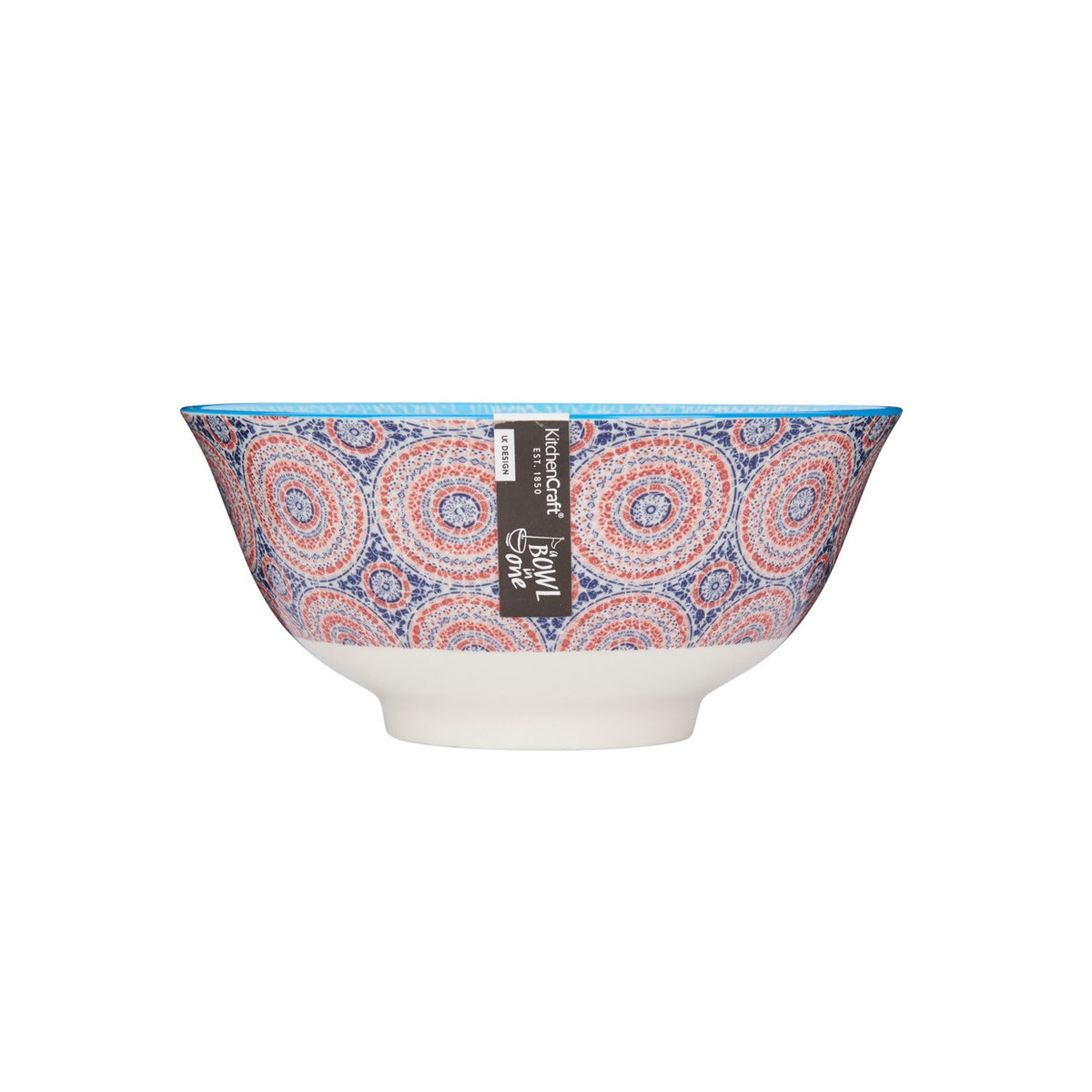 Bowl aus Steinzeug – gemustert – Hersteller-Originalbild. Anwendungs- und Serienmotive können Lebensmittel, Dekoration oder separat erhältliches Zubehör zeigen; maßgeblich ist der beschriebene Lieferumfang.