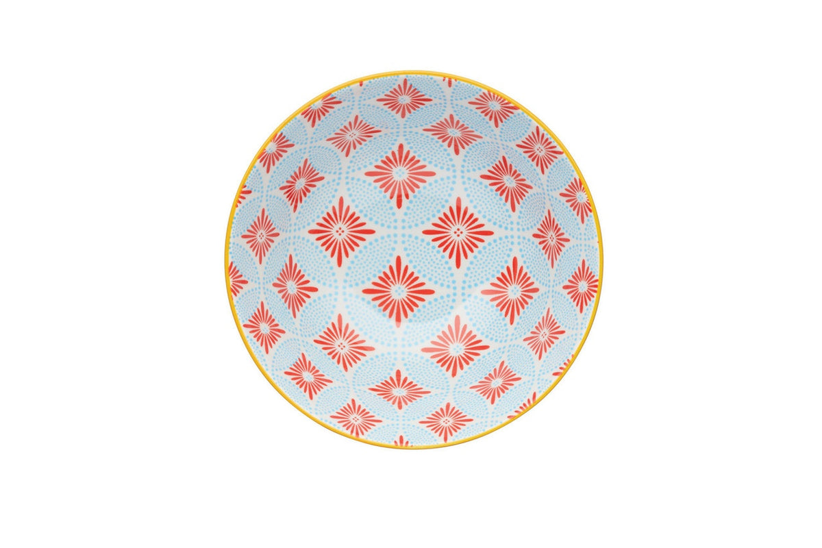 Bowl aus Steinzeug – gemustert – Hersteller-Originalbild. Anwendungs- und Serienmotive können Lebensmittel, Dekoration oder separat erhältliches Zubehör zeigen; maßgeblich ist der beschriebene Lieferumfang.