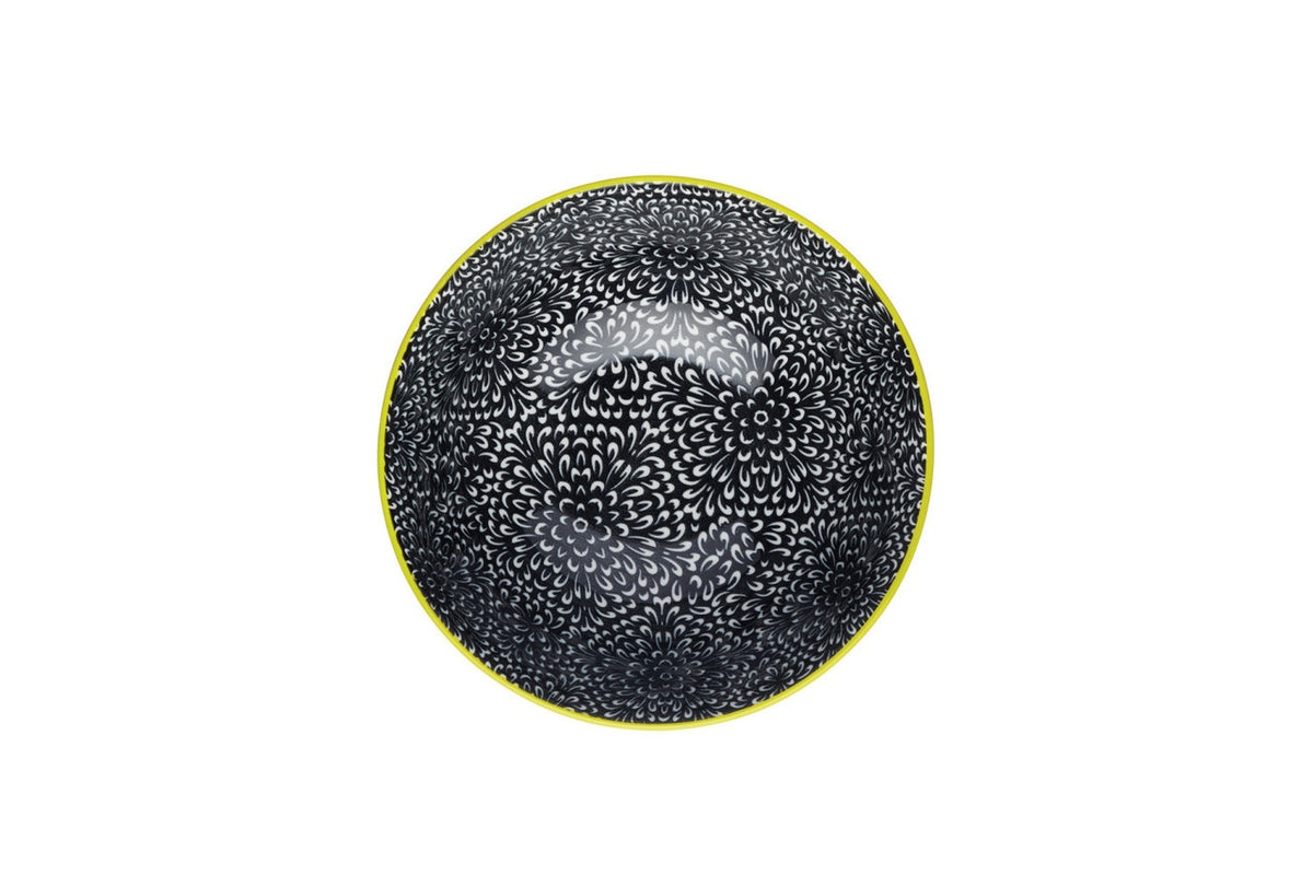 Bowl aus Steinzeug – gemustert – Hersteller-Originalbild. Anwendungs- und Serienmotive können Lebensmittel, Dekoration oder separat erhältliches Zubehör zeigen; maßgeblich ist der beschriebene Lieferumfang.