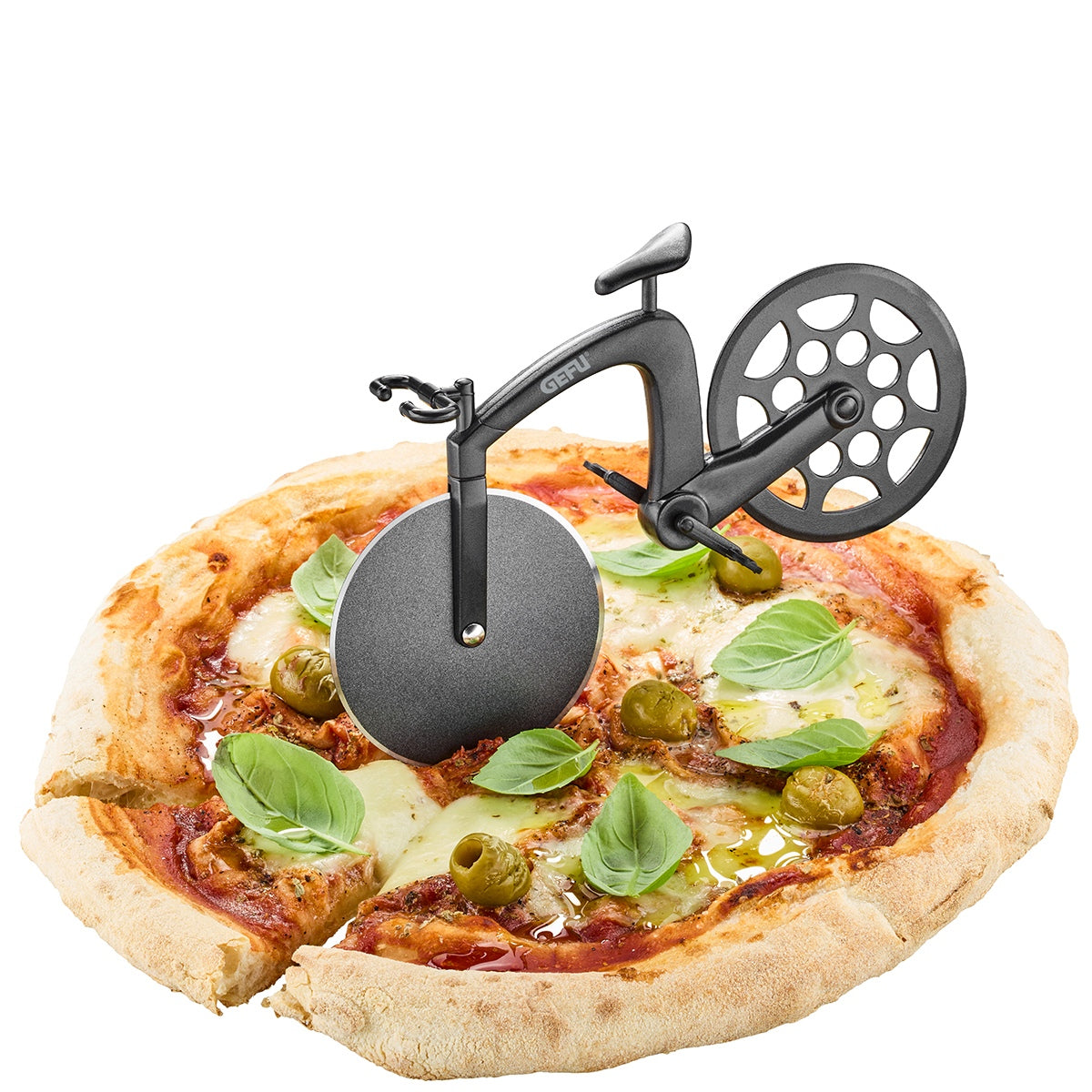 Pizzarad FARADO – Hersteller-Originalbild. Anwendungs- und Serienmotive können Lebensmittel, Dekoration oder separat erhältliches Zubehör zeigen; maßgeblich ist der beschriebene Lieferumfang.